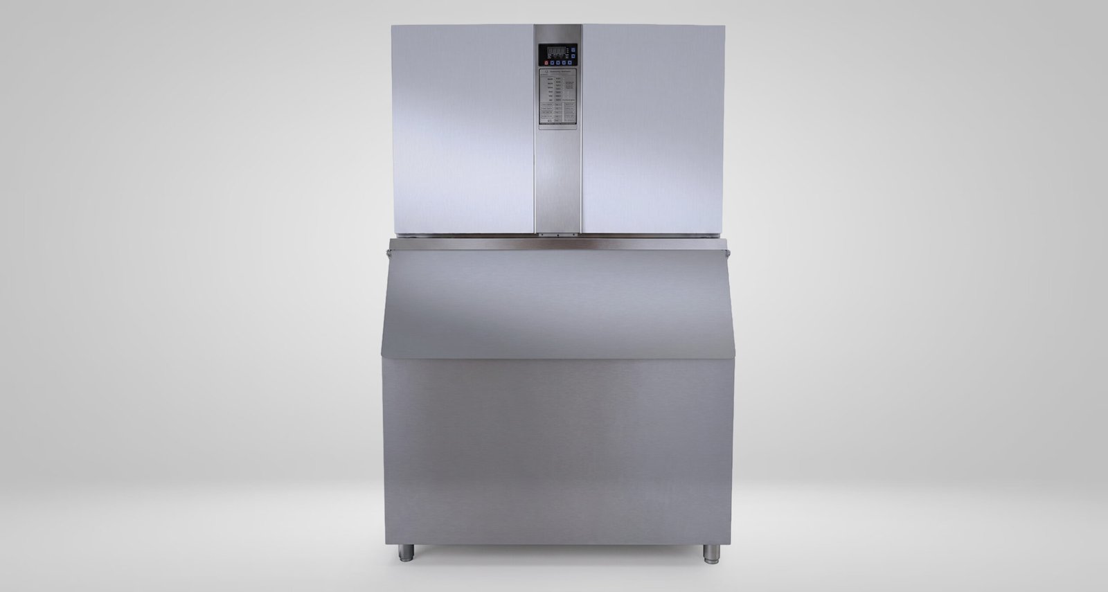 Koller CV600 flagship cube ice machine - front view