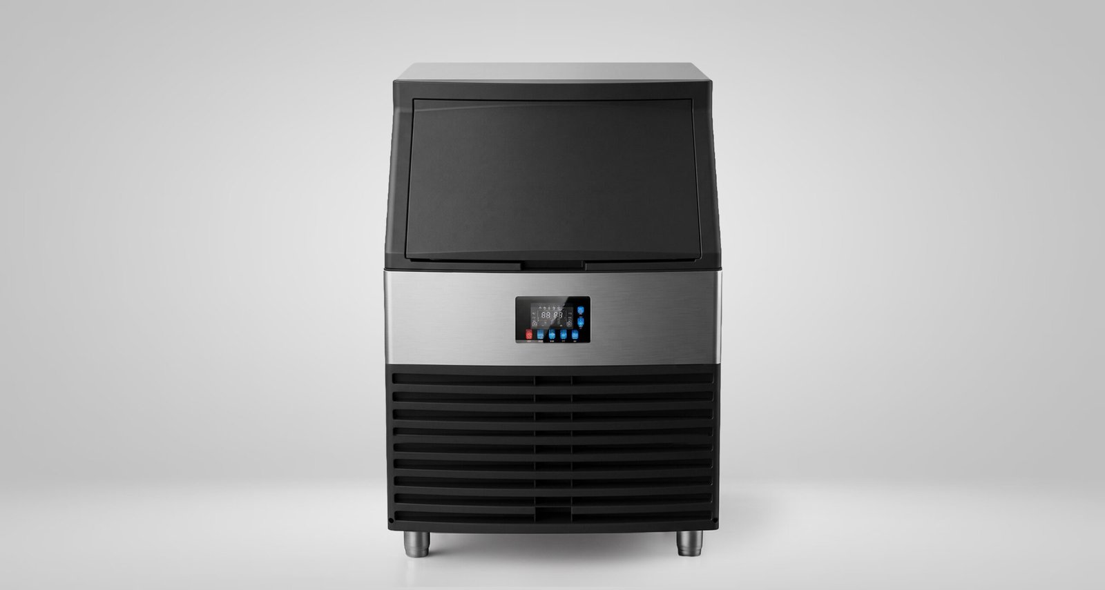 Koller CV95 cube ice machine - front view
